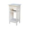 International Concepts Rectangle Mission Telephone Stand, 15.6 W, 14.2 L, 30.3 in H, Wood, Unfinished 3072 - alternate 7